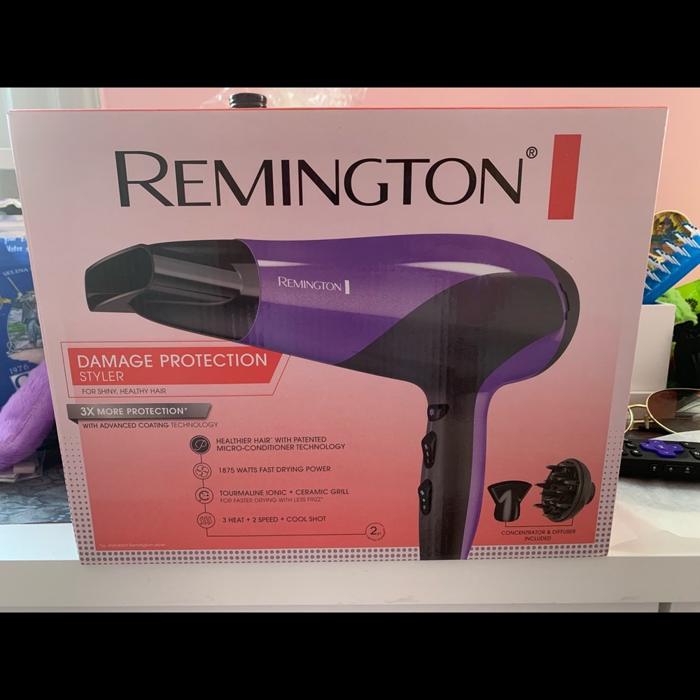 Remington diffuser & hairdryer